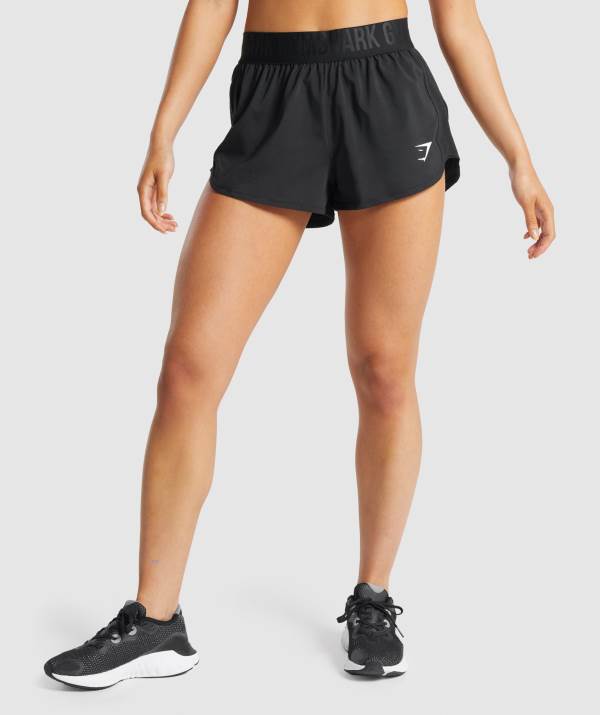 Damske Šortky Gymshark Training Loose Fit Čierne | PS6284170